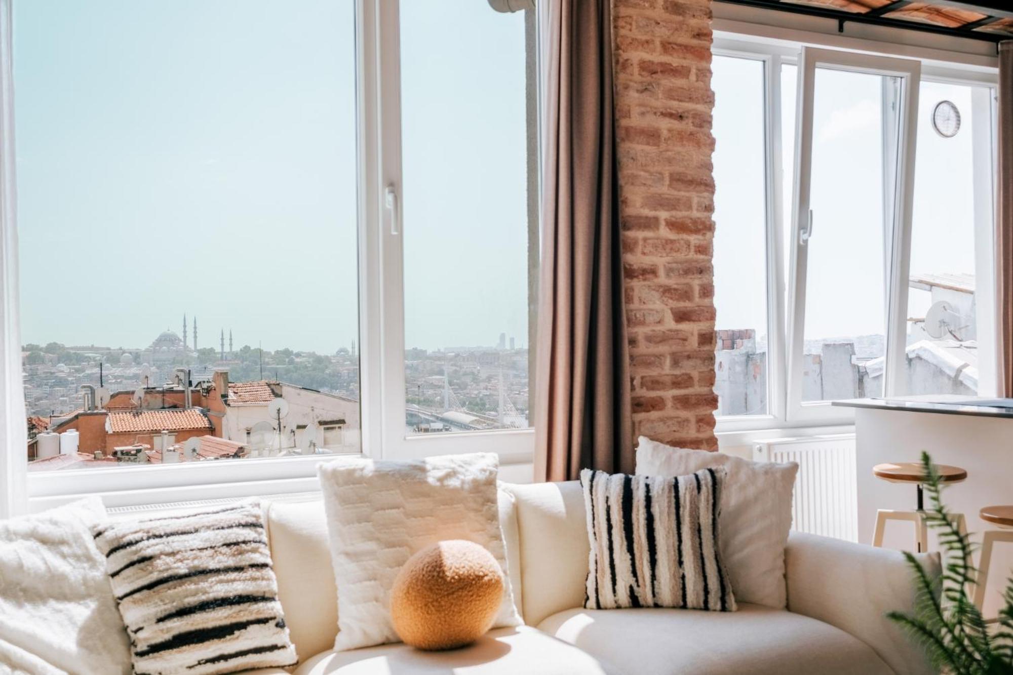 Appartement Flat W City View Near Galata Tower In Istiklal Ave à Istambul Extérieur photo