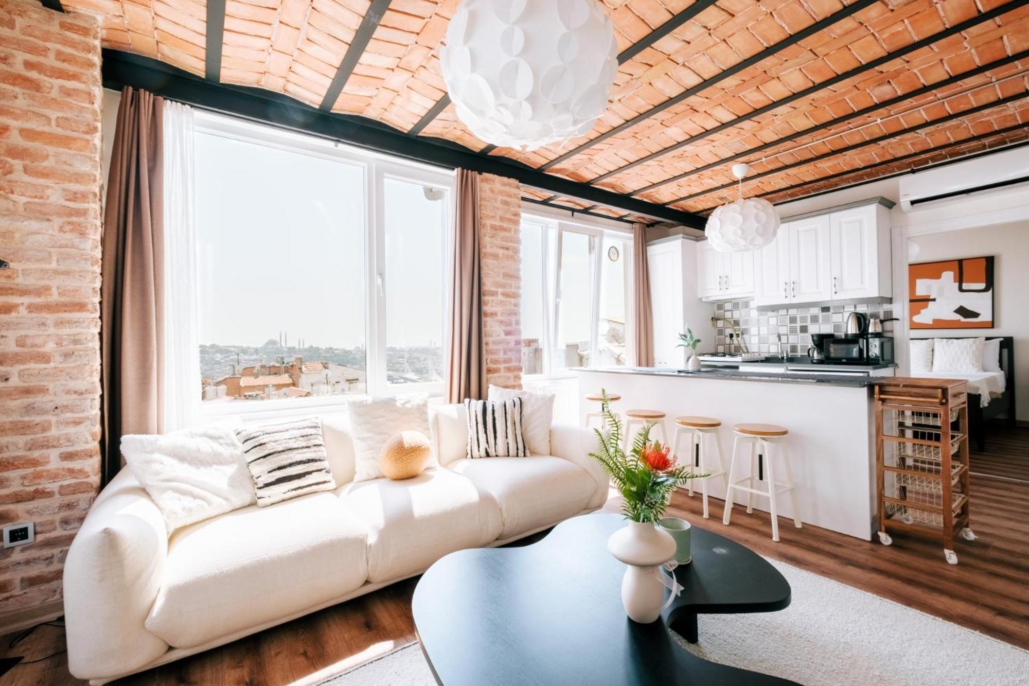 Appartement Flat W City View Near Galata Tower In Istiklal Ave à Istambul Extérieur photo